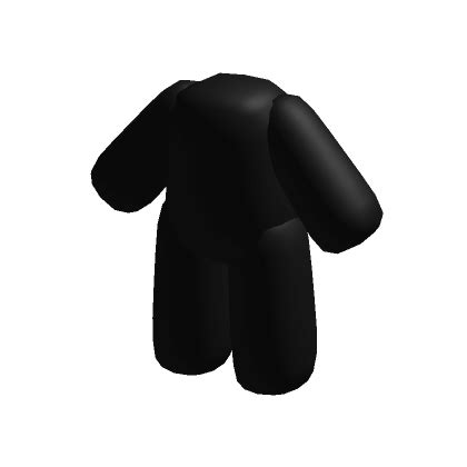 Mini Plushie Avatar Black Roblox ID