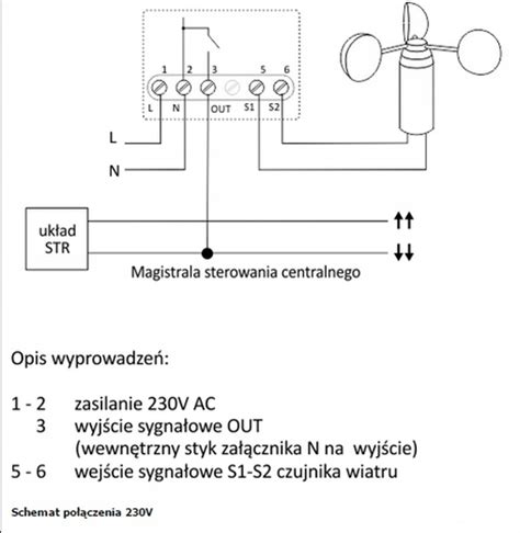 Sterownik STR W Zewn Czujnik Wiatru F F 8163908534 Oficjalne