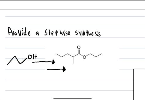 Solved Provide A Stepwise Synthesis Not For Chegg