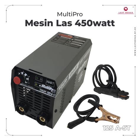 Jual MULTIPRO SOLID 125 A ST Mesin Travo Las Listrik Inverter 450 Watt