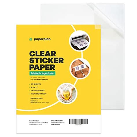 Discovering The Best Clear Printable Sticker Paper For Your Crafts