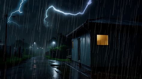 Barulho De Chuva Para Dormir Profundamente E Relaxar Som De Chuva No