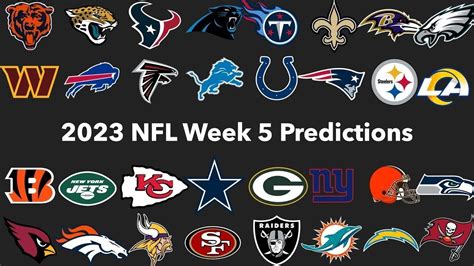 Nfl Week 5 Predictions Youtube