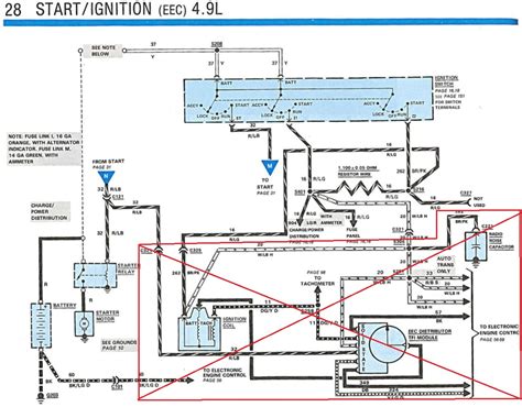 1986 F150 Ignition Switch Wiring Draw And Schematic