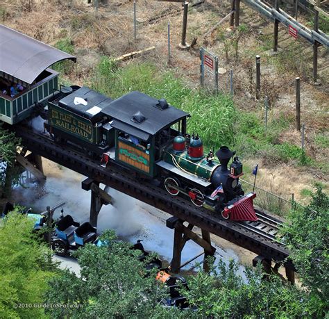 Six Flags Railroad Guide To Six Flags Over Texas