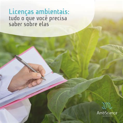 Licença ambiental tudo o que você precisa saber AmbscienceAmbScience