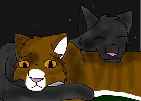 Leafpool and Crowfeather by duskingxwarrior on DeviantArt