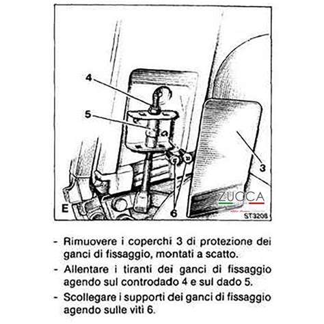 Gancio Fissaggio Hard Top Duetto Zucca Ricambi Per Alfa Romeo D Epoca