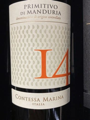 Contessa Marina Primitivo Di Manduria Vivino