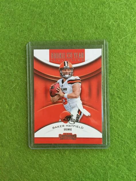 BAKER MAYFIELD ROOKIE CARD RC CONTENDERS CLEVELAND BROWNS SP 2018