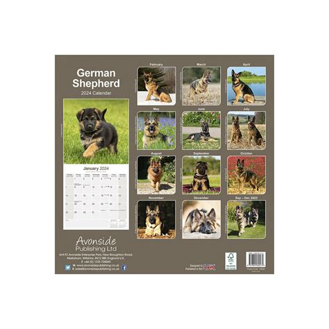 Calendrier Berger Allemand