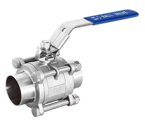 Pc Sanitary Butt Weld Ball Valve Wode Valve China Psi And Blow