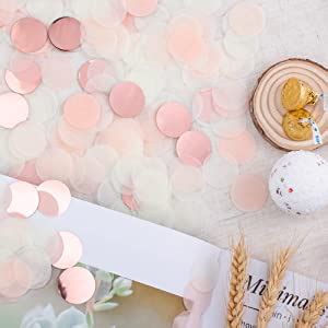 Amazon Whaline Pieces Round Tissue Paper Confetti Dots Inch