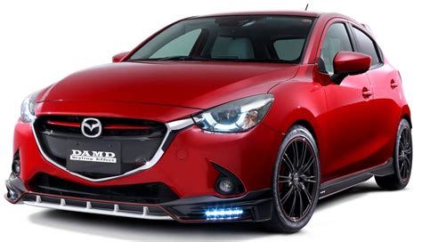 Mazda 2 And Cx 3 Fitted With Damd Body Kits In Japan