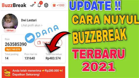 Update Cara Nuyul Buzzbreak Youtube