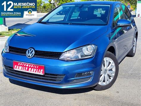 Vw Golf 7 16 Tdi Bmtcup Oprema140000kmnaviparkpilotrezervirano 2015 God