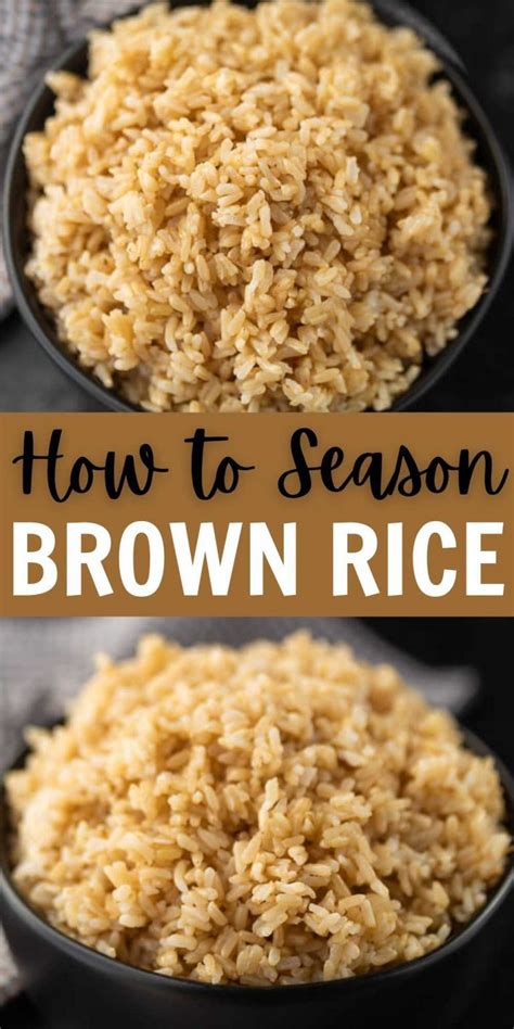 How To Season Brown Rice Learn How To Season Brown Rice