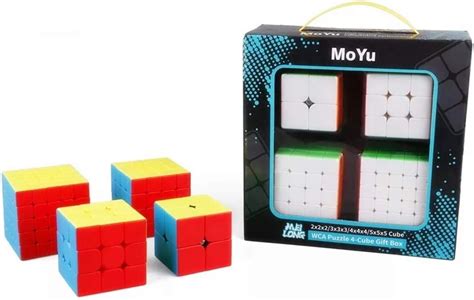 CuberSpeed Speedcubing Bundle MoFang JiaoShi Meilong 2X2 Meilong 3X3