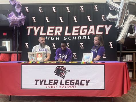 Signing Day For Tyler Legacy High School Athlete Tyler Legacy High School