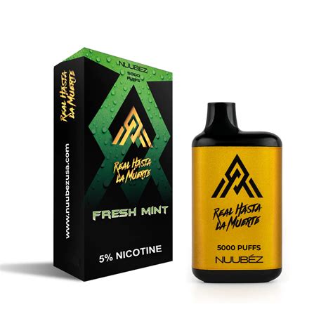 Anuel By Nubeez Fresh Mint 5000 Puffs Bigmo Vapes