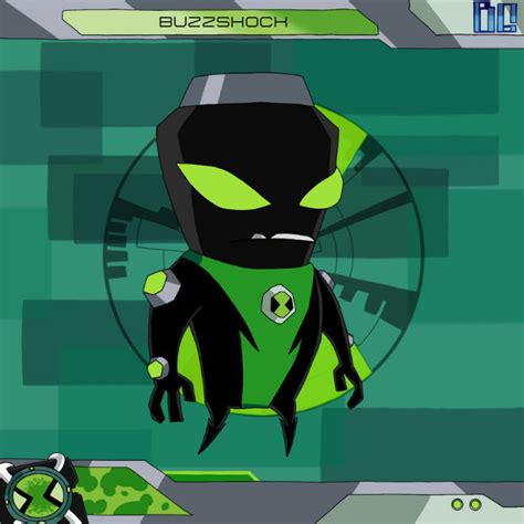 Ben 10 Alien Unleashead Buzzshock By B1u3 G1455 On Deviantart