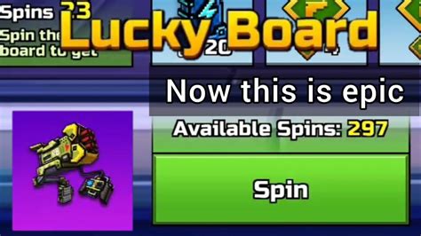 Pixel Gun D Lucky Board Spins Youtube