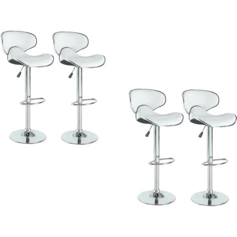 Tabourets De Bar Lot De 2 Chaises Hautes Sièges Pour Cuisine