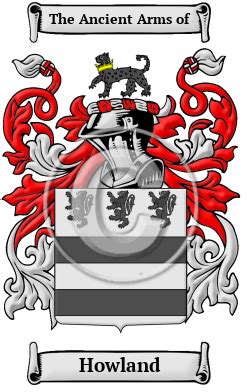 Howland Name Meaning, Family History, Family Crest & Coats of Arms