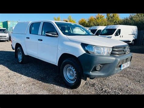 Toyota Hilux 2 4 D 4D 4WD Double Cab 2017 17 Reg A C ULEZ Complaint