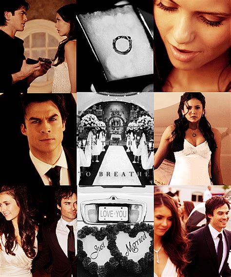 D E Damon Elena Fan Art Fanpop