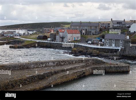 Portsoy harbour in Aberdeenshire, Scotland Stock Photo - Alamy