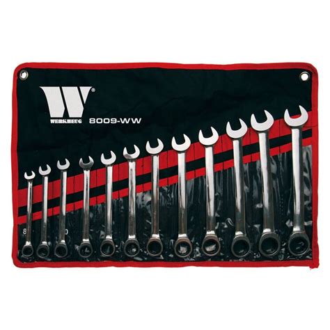 Ratchet Spanner Set; 8-19mm - German Specialist Tools