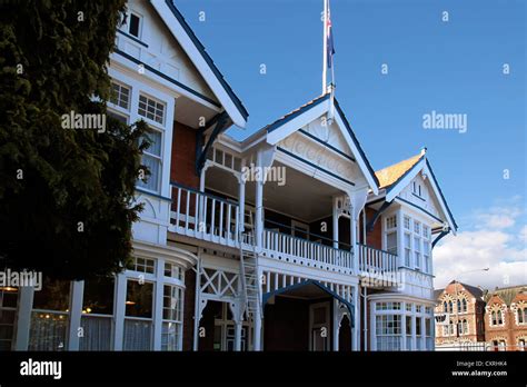 Historic Timber House In Christchurch Canterbury South Island New