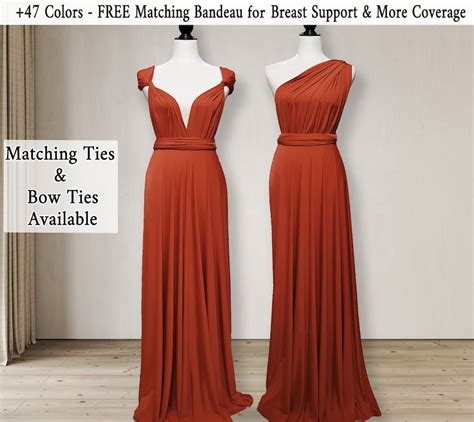 Fall Bridesmaid Dress Burnt Orange Dress Mustard Dress Etsy Fall