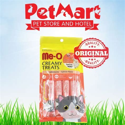 Jual Meo Me O Creamy Treats Snack Kucing Rasa Salmon Flavor Pack Gr