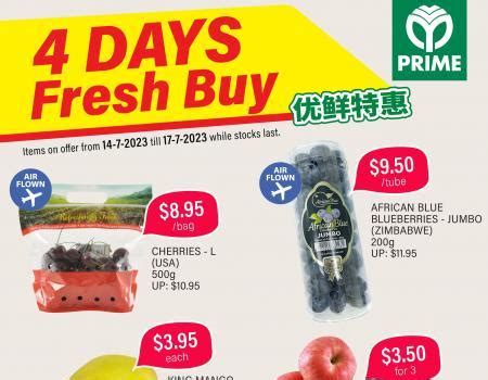 Prime Supermarket Days Fresh Buy Promotion July July