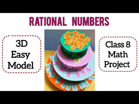 Rational Numbers D Model Class Math Project Model Model