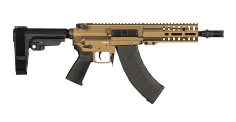 Cmmg Banshee 300 Mk47 762x39mm Ak Pistol With Burnt Bronze Cerakote