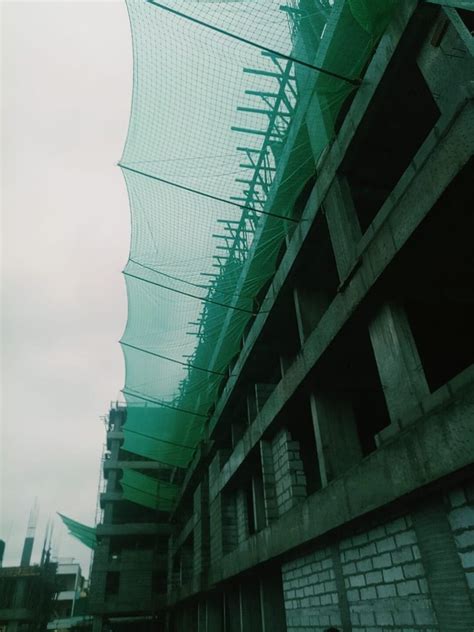 Green HDPE Construction Safety Net At Rs 60 Square Meter In Ahmedabad