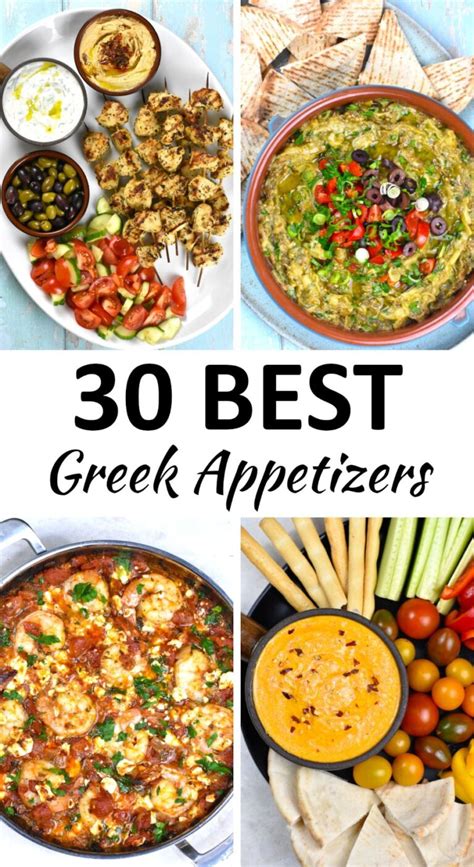 The 30 BEST Greek Appetizers - GypsyPlate