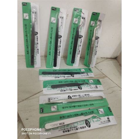 Jual Pinset Stainless Steel Bengkok Lurus St Tweezer St Tweezers