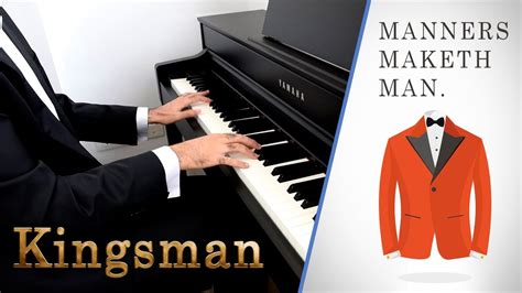 Kingsman Manners Maketh Man Piano Cover Youtube