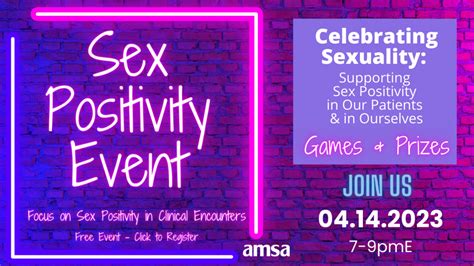 Lets Talk Sex Sex Positivity 7pm April 14 AMSA