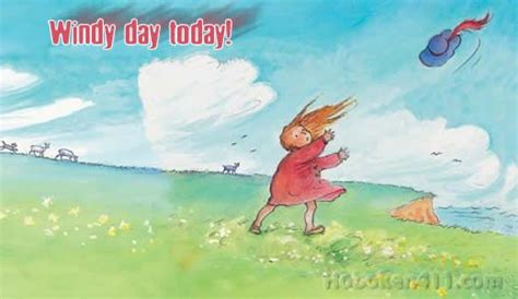 Windy Day Windy Day Blowin In The Wind Windy Day Cartoon S