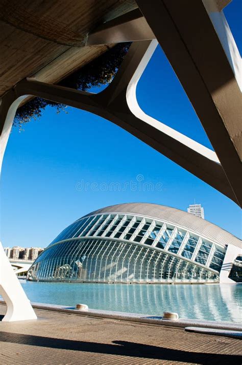 Modern Architecture Of City Of Arts And Sciences Against Sunrise