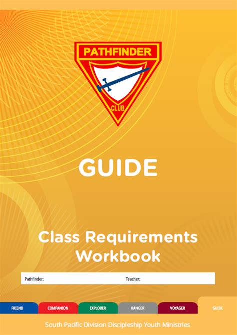 Pathfinder Workbook Guide Adventist Book Centre