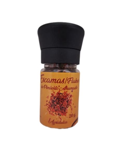 Escamas Pimiento Ahumado 20gr Agridulce Y Picante X 10 Unidades