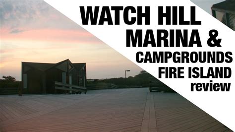 Watch Hill Marina And Campgrounds Fire Island Ny Review Youtube