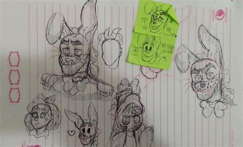 Some Drawings of my FNAF AU, Horror Shows : r/fivenightsatfreddys