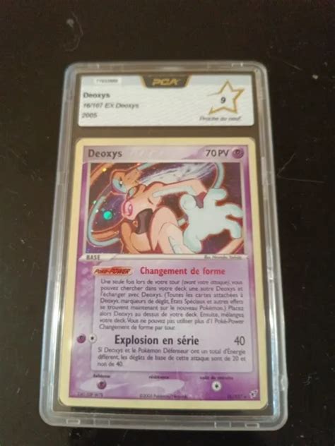 Carte Pokemon Deoxys 16107 Rare Holo Bloc Ex Deoxys Fr Pca9 Eur 30000